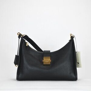 Radley London Leather Sloane Street Medium Ziptop Shoulder - Black